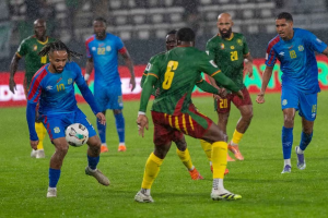 Kongo RD Kongo raih kemenangan dramatis di menit-menit akhir atas Kamerun, lolos ke babak playoff Piala Dunia bersama Nigeria